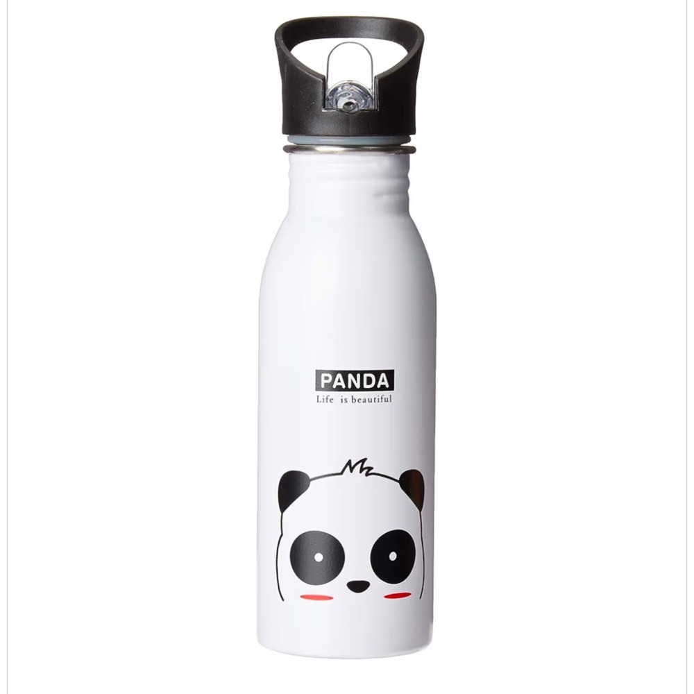 NEW Stainless Steel Panda Water Bottle